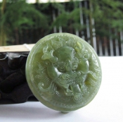 精致和田玉霸氣龍頭腰帶扣/和田玉皮帶扣腰飾/開運辟邪助事業/玉緣軒正品