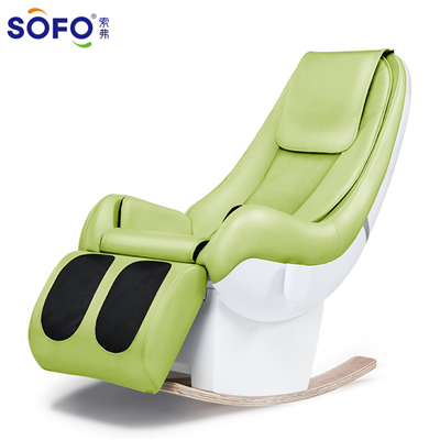 Sofo/索弗家用摇摇按摩椅app智能控制 3D机械手休闲电动按摩沙发 柳绿 柳绿