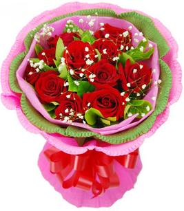 爱情鲜花·红玫瑰·爱你一生一世