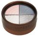 四色柔滑咖啡眼影霜2號COFFEECREAMYCOLORFITSHADOW#2