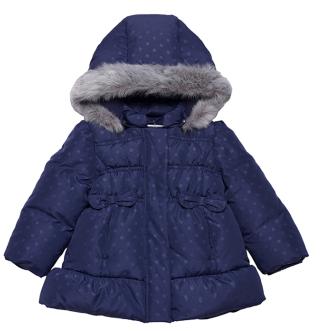 女?huà)?女童/女孩點(diǎn)點(diǎn)厚款羽絨服