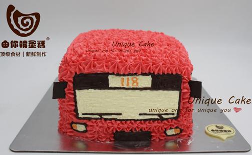 昆明蛋糕速递,生日蛋糕,个性蛋糕★儿童蛋糕★可爱巴士蛋糕