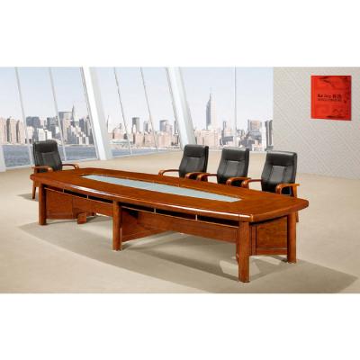 办公家具办公桌板式会议桌简约现代油漆实木会议桌