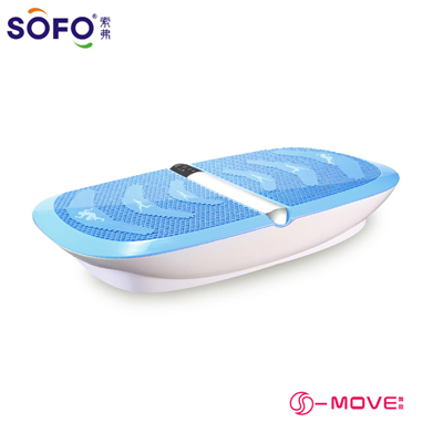 正品SOFO索弗sf-801舞敌2代塑身减肥有氧运动机3D多功能全方位震动健身震动机深蓝色