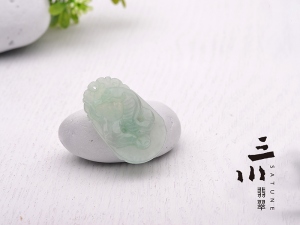 天然A貨翡翠生肖蛇