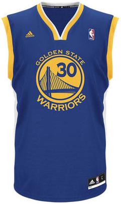 Autographed Golden State Warriors Stephen Curry Fanatics Authentic Blue Replica Jersey