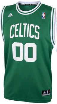 adidas Boston Celtics Youth Custom Replica Road Jersey