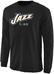 Men'sUtahJazzBlackNochesEnebeaLongSleeveT-Shirt