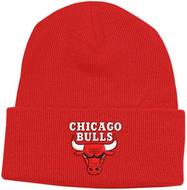 AdidasChicagoBullsCuffedKnitBeanie-Red