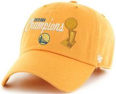 Men'sGoldenStateWarriors'47BrandGold2015NBAFinalsChampionsCleanupAdjustableHat