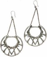 BingBangIroquoisMoonChandelierEarringsInSilver