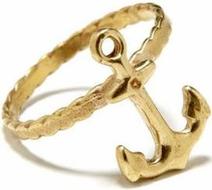 BingBangAnchorRingInYellowGold