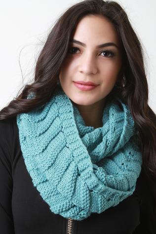 CrochetChunkyCowlInfinityScarf