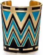 HouseOfHarlow1960TribalCuffInTurquoise