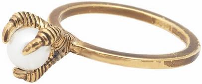 House of Harlow 1960 Talon Stacking Ring in Pearl