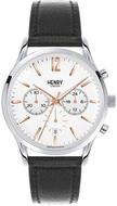HENRYLONDONLARGEHIGHGATEWATCH-BLACK/SILVE