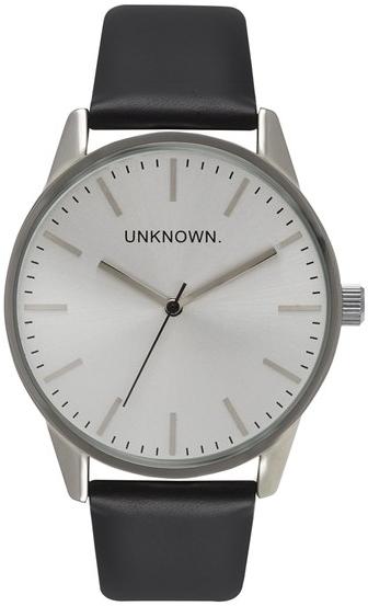 UNKNOWNMEN'STHECLASSICWATCH-BLACK/SILVE