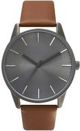 UNKNOWNMEN'STHECLASSICWATCH-TAN/GUNMETAL