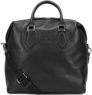 VIVIENNEWESTWOODMANMEN'SLEATHERWEEKENDERBAG-BLACK