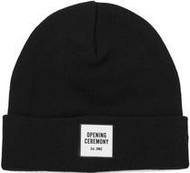 OPENINGCEREMONYMEN'SLOGOKNITTEDBEANIE-BLA
