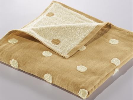 Organic Cotton Mini Bath Towel (Gauze on One Side)