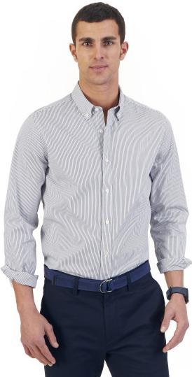 TAILORED FIT STRIPED SHIRT