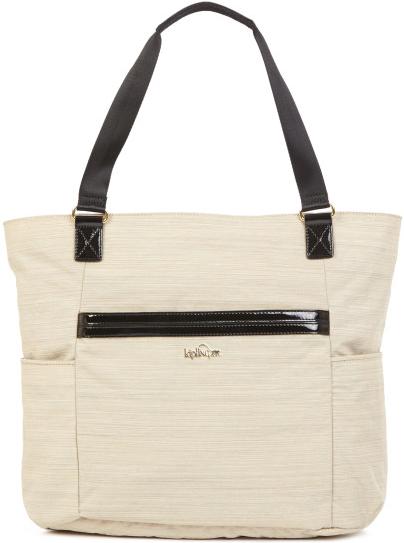 Leah Tote Bag - Dazzling Beige Patent Combo