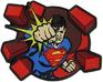 SupermanPunchingBricks