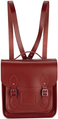 THE CAMBRIDGE SATCHEL COMPANY WOMEN'S SMALL PORTRAIT BACKPACK - RED