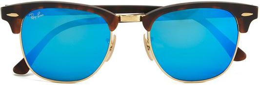 RAY-BANCLUBMASTERSUNGLASSES-SANDHAVANA/GOLD-51MM