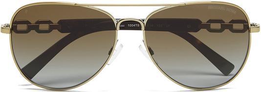 MICHAELMICHAELKORSWOMEN'SFIJIGLAMCHAINLINKSUNGLASSES-GOLD