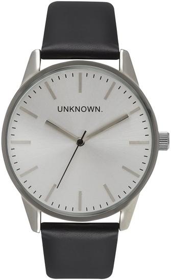 UNKNOWNMEN'STHECLASSICWATCH-BLACK/SILVER