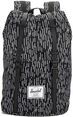 HERSCHELSUPPLYCO.RETREATBACKPACK-BLACK/WHITERAINCAMO