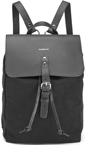 SANDQVISTMEN'SALVASIMPLEBACKPACK-BLACK