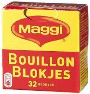 Maggi Bouillon blokjes (1 Doosje van 128 gr)