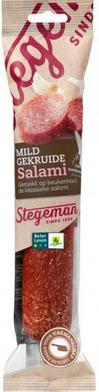 Stegeman Mild Gekruide Salami (1 Stuk van 225 gr)