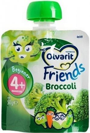 OLVARIT
Olvarit 4mnd Friends Broccoli(1 Knijpzakje van 50 gr)