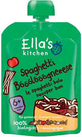 ELLA'S KITCHEN
Ella's Kitchen 6mnd Spaghetti Bolognese (1 Knijpzakje van 130 gr)
