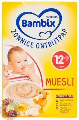 BambixZonnigeOntbijtpap-Muesli1DoosVan250Gr