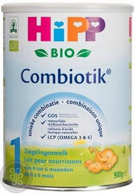 HIPP
Hipp 1 Biologische zuigelingenvoeding (NL) (1 Blik van 900 gr)