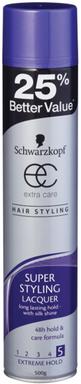 SchwarzkopfExtraCareSuperStylingLacquer-ExtremeHold500g