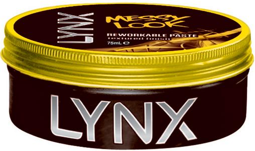 LynxMessyLookReworkablePaste75ml