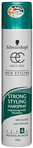 SchwarzkopfExtraCareStrongStylingHairsprayMaximumHold100g