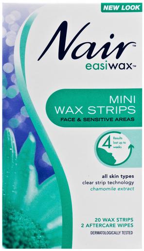 NairMiniWaxStrips20