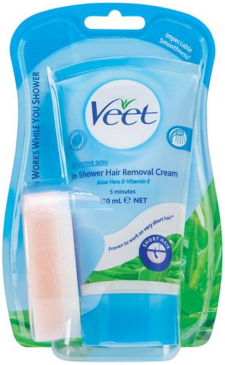 VeetInShowerHairRemovalCreamSensitive150g