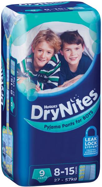 Huggies 9 DryNite Boy 8+Years