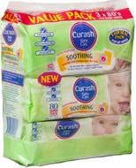 CurashBabyWipesSoothingAloe3X80BulkPack