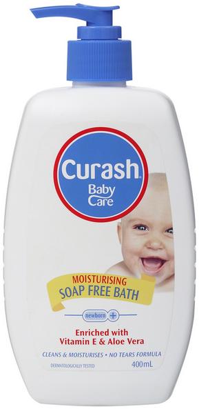 Curash Baby Soap Free Bath 400ml