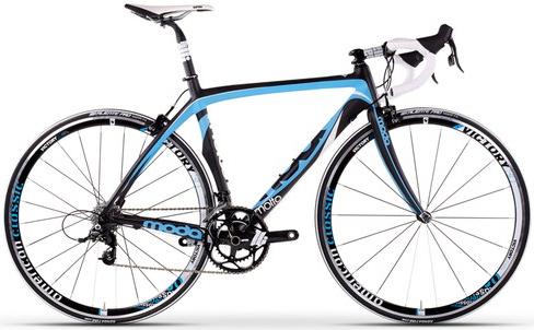 ModaMoltoCarbonRoadBike-SramRival-SkyBlue/Smoke