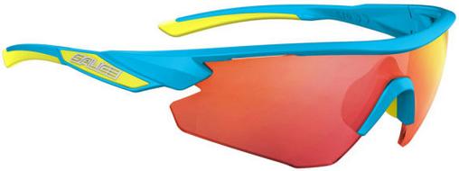 Salice 012 RW Sport Sunglasses - Turquoise/Red